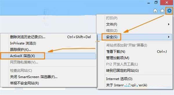 win8系統中IE10浏覽器Flash播放不了怎麼辦