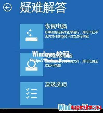 如何進入Windows8系統啟動選項菜單