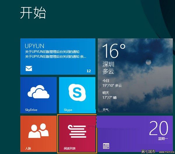 Win8系統IE11浏覽器將頁面保存到閱讀列表有什麼方法 三聯