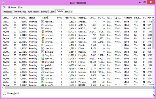 快速重置Win8任務管理器的技巧兩則 三聯