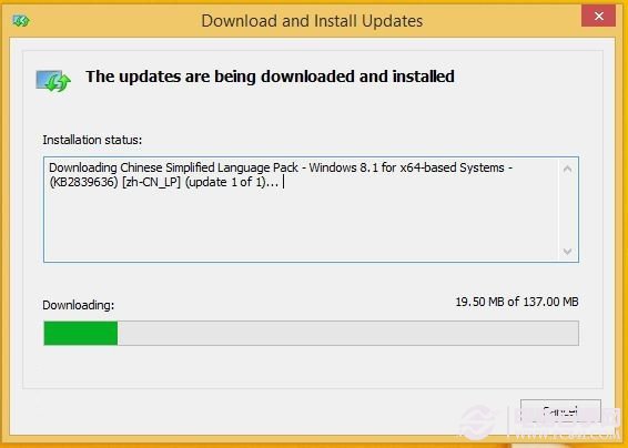 Win8.1 Update如何安裝簡體中文語言包