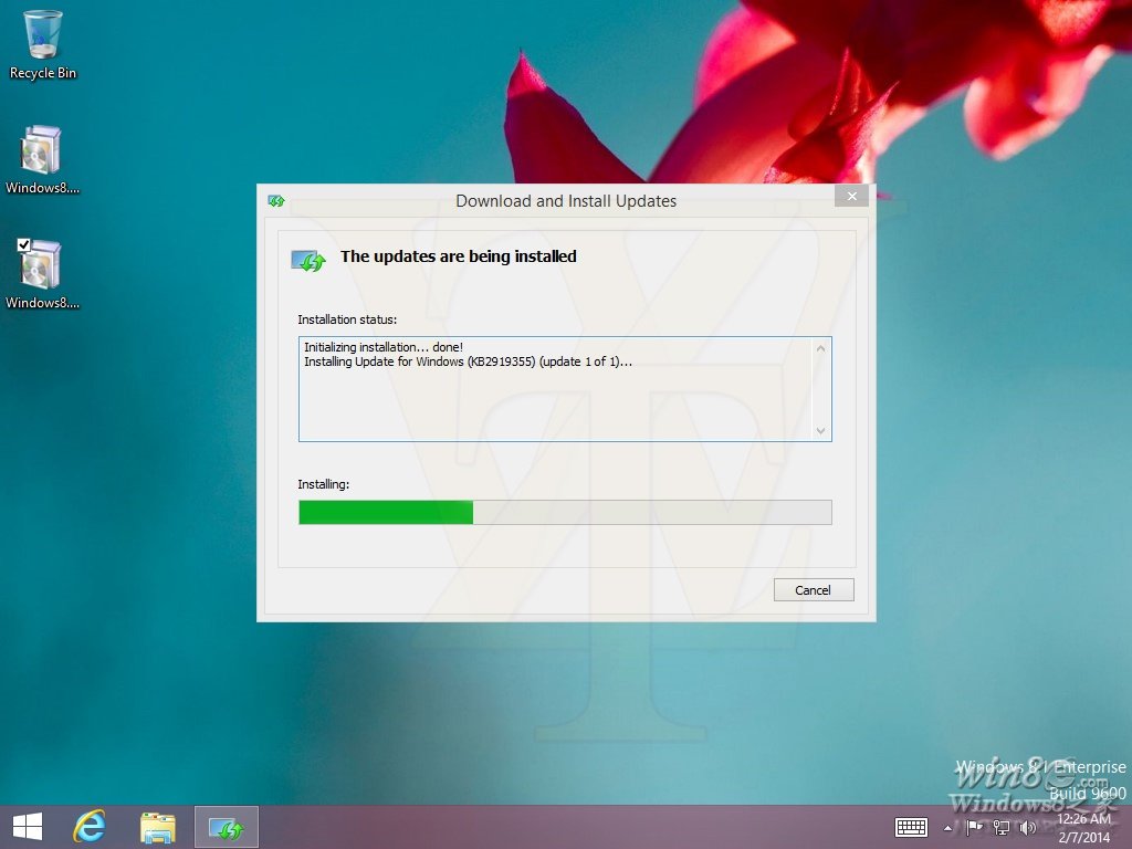 Windows 8.1 2014 Update RTM分支升級補丁 三聯 