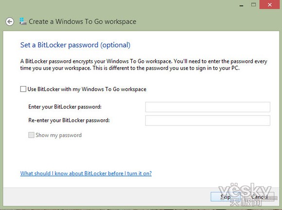 Encrypt Windows To Go with BitLocker