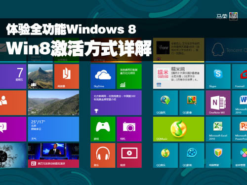 Win8激活方式詳解  三聯