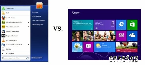 Win8系統取消了舊版系統中的哪些功能