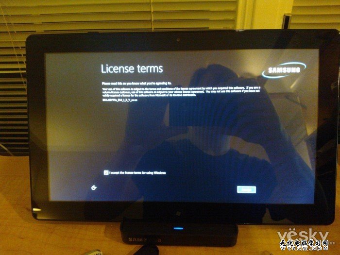 組圖：三星平板安裝Win8 RTM版過程