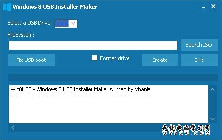 Win8USB：一鍵制作Windows 8啟動U盤