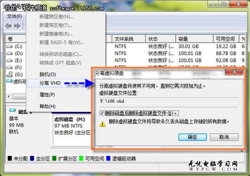 教你一招 玩Windows7系統虛擬磁盤分區