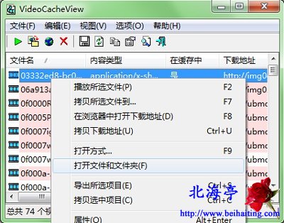 Win8視頻緩存文件在哪裡,Win8網頁視頻緩存在哪裡(含Win8.1)---軟件右鍵菜單