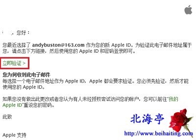 怎麼注冊Apple ID,創建Apple ID賬戶圖文教程---驗證郵件