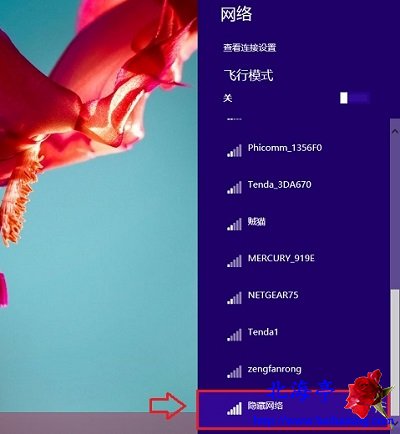 Win8/Win10怎麼連接被隱藏的無線網絡---Win8網絡