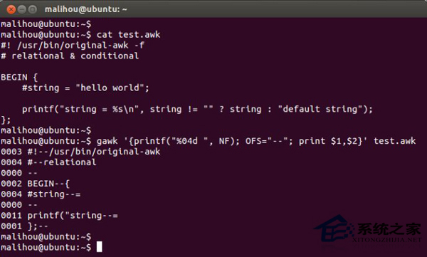 Linux系統下如何使用AWK正則表達式