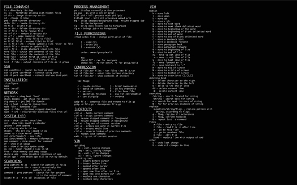 Linux系統新手常用命令介紹