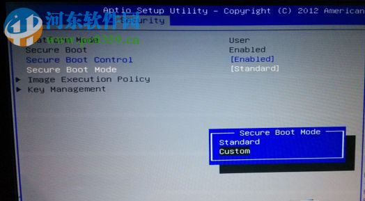 secure boot未正確配置