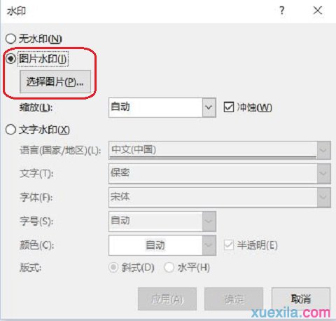 Word2013插入自定義圖片水印的方法(1)