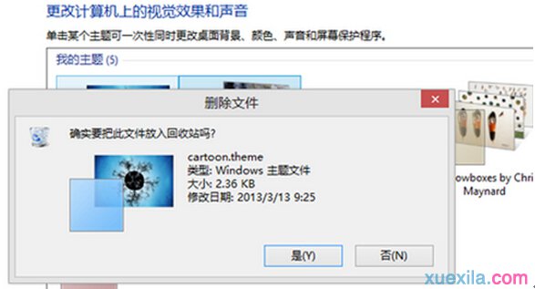 win8系統怎樣設置個性主題(3)