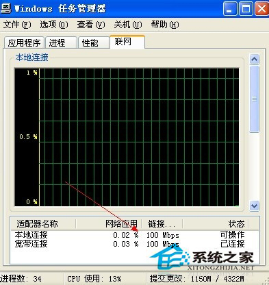 WinXP系統查網速在哪裡查怎麼查？(3)